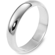 Klasik Alyans 14 Ayar Altın Orta Genişlik Oval 5.90 Gram