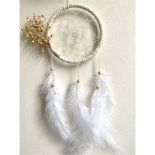 Bohem Shop Küçük Boy El Yapımı Düş Kapanı/rüya Kovucu Duvar Dekoru Süsü