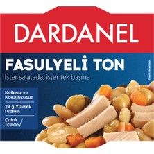 Dardanel Fasulyeli Ton Balığı 185G