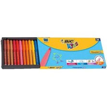 Bic Visa Yıkanablir Jumbo Keçeli Kalem 24 Lü