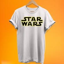 Remonz Star Wars Baskılı %100 Pamuk Oversize T-Shirt Büyük Beden Tişört