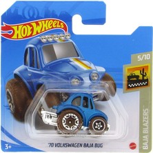Hot Wheels 70 Volkswagen Baja Bug 5/10 Tekli Araba