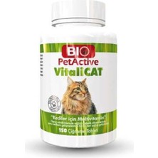 Apg Pet Active Vitalicat Yavru ve Yetişkin Kedi Vitamini 150 Tablet 75GR