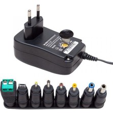 YKA 3 Volt - 12 Volt 2 Amper Ayarlı 8 Uçlu Switch Mode Plastik Kasa Adaptör