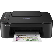 Canon E3440 Renkli Inkjet Yazıcı/ Fotokopi+Tarama/ Wifi + Pg-46 Siyah Mürekkep Kartuşu