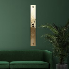 Makta W'clock Premium Duvar Saati  Gold