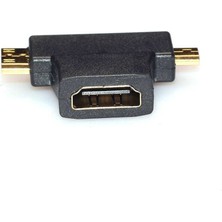 Rob Ada  HDMI Dişi To Mikro HDMI Erkek ve Mini HDMI Erkek Çevirici