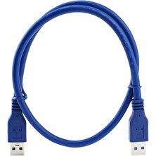 Alfais 4917 USB 3.0 Erkek Erkek Ara Bağlantı Kablosu Uzatma Ekleme 50 cm