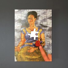 Kanvastik Puzzle Heart Frida