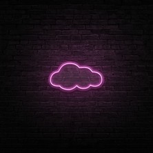 Honey Concept Bulut Neon LED Dekoratif Duvar Aydınlatması RGB Renkli Gece Lambası