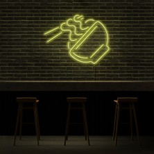 Çay Coffe Içecek Neon LED Duvar Yazısı Dekoratif Duvar Aydinlatmasi Gece Lambası