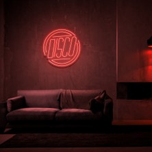 Honey Concept Disco Temalı Neon LED Duvar Yazısı Dekoratif Duvar Aydinlatmasi Gece Lambası