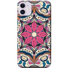 Hesaplı Dünya Apple iPhone 11 Kılıf Dekoratif Geometrik Vektörel Baskılı Esnek TPU Silikon