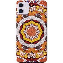 Hesaplı Dünya Apple iPhone 11 Kılıf Dekoratif Geometrik Vektörel Baskılı Esnek TPU Silikon