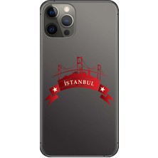 Hesaplı Dünya Apple iPhone 12 Pro Max Kılıf İstanbul Baskılı Esnek TPU Silikon