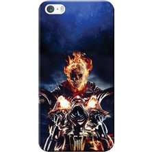 Hesaplı Dünya Apple iPhone 5/5S Kılıf Hayalet Sürücü Baskılı Esnek TPU Silikon