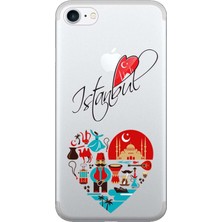 Hesaplı Dünya Apple iPhone 6 Plus Kılıf İstanbul Fest Baskılı Esnek TPU Silikon