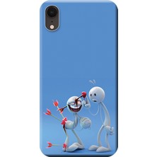 Hesaplı Dünya Apple iPhone XR Kılıf Sakar Aşk Baskılı Esnek TPU Silikon