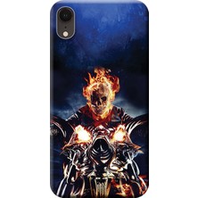 Hesaplı Dünya Apple iPhone XR Kılıf Hayalet Sürücü Baskılı Esnek TPU Silikon