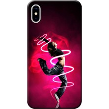 Hesaplı Dünya Apple iPhone X Kılıf Hip Hop Bayan Baskılı Esnek TPU Silikon