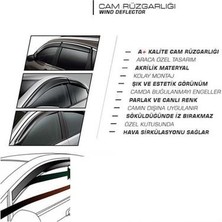 Sunplex Skoda Octavıa Cam Rüzgarlığı Kromlu 4 Parça