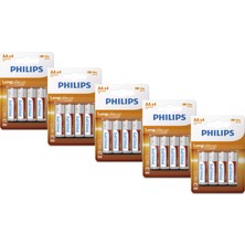 Philips R6L4B/10 Longlife Aa Kalem Pil 4'lü x 5