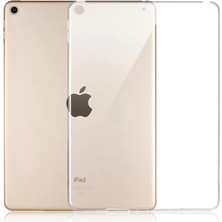 Fibaks Apple iPad 9. Nesil 10.2 Uyumlu Tablet Kılıf + Ekran Koruyucu + Kalem Süper Silikon Şeffaf Şeffaf