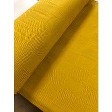 Sefaoğlu Tekstil King Size Pike %100 Pamuk Renk Hardal