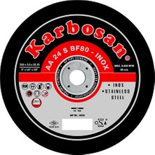Karbosan Inox Thin Line Kesme Diski 115X1.0X22.23 10'lu
