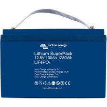 Victron Lityum Superpack Akü 12.8V / 100AH Yüksek Akım (M8)