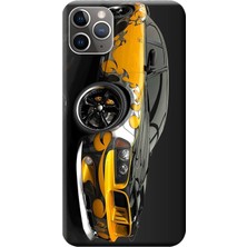 Hesaplı Dünya Apple iPhone 11 Pro Max Kılıf Carros Velozs Baskılı Esnek TPU Silikon