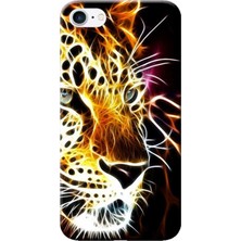 Hesaplı Dünya Apple iPhone 7 Kılıf Leopar Baskılı Esnek TPU Silikon