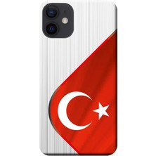 Hesaplı Dünya Apple iPhone 12 Kılıf Ay Yıldız Baskılı Esnek TPU Silikon