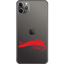 Hesaplı Dünya Apple iPhone 11 Pro Kılıf İstanbul TR Baskılı Esnek TPU Silikon