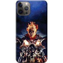 Hesaplı Dünya Apple iPhone 12 Pro Max Kılıf Hayalet Sürücü Baskılı Esnek TPU Silikon