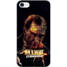 Hesaplı Dünya Apple iPhone 6/6S Kılıf Atam İzindeyiz Baskılı Esnek TPU Silikon