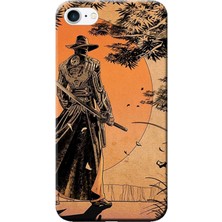 Hesaplı Dünya Apple iPhone 6/6S Kılıf Samuray Baskılı Esnek TPU Silikon