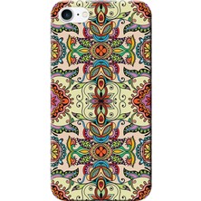 Hesaplı Dünya Apple iPhone 6 Plus Kılıf Dekoratif Geometrik Vektörel Baskılı Esnek TPU Silikon