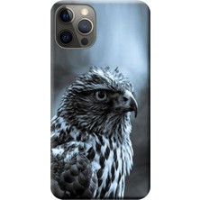 Hesaplı Dünya Apple iPhone 12 Pro Kılıf Şahin Baskılı Esnek TPU Silikon