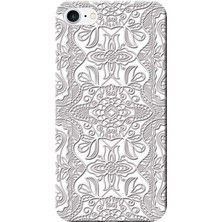 Hesaplı Dünya Apple iPhone 6 Plus Kılıf Gri Ton Vektörel Tasarım Baskılı Esnek TPU Silikon