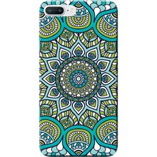 Hesaplı Dünya Apple iPhone 8 Plus Kılıf Dekoratif Geometrik Vektörel Baskılı Esnek TPU Silikon