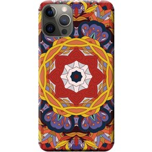 Hesaplı Dünya Apple iPhone 12 Pro Kılıf Dekoratif Geometrik Vektörel Baskılı Esnek TPU Silikon