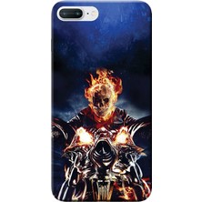 Hesaplı Dünya Apple iPhone 8 Plus Kılıf Hayalet Sürücü Baskılı Esnek TPU Silikon