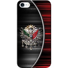 Hesaplı Dünya Apple iPhone 6/6S Kılıf Osmanlı Tuğra Tasarım Baskılı Esnek TPU Silikon
