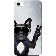 Hesaplı Dünya Apple iPhone 6 Plus Kılıf Kokteyl Parti Köpek Baskılı Esnek TPU Silikon