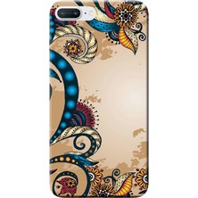 Hesaplı Dünya Apple iPhone 7 Plus Kılıf Vektör Tasarım Baskılı Esnek TPU Silikon