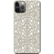 Hesaplı Dünya Apple iPhone 12 Pro Kılıf Gri Ton Vektörel Tasarım Baskılı Esnek TPU Silikon