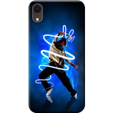 Hesaplı Dünya Apple iPhone XR Kılıf Hip Hop Erkek Baskılı Esnek TPU Silikon