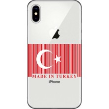 Hesaplı Dünya Apple iPhone XS Kılıf Made in TR Baskılı Esnek TPU Silikon