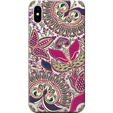 Hesaplı Dünya Apple iPhone XS Kılıf Vektör Tasarım Baskılı Esnek TPU Silikon